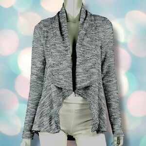 Hollister Women’s Gray Open Front Cardigan Sweater Size S